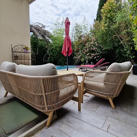 Avec Piscine à Villa Montpellier